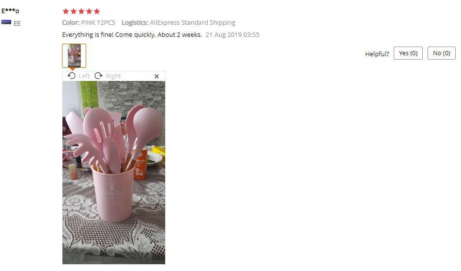 9/10/12PCS Silicone Cooking Utensils Set Non-stick Spatula Shovel Wooden Handle Cooking Tools Set With Storage Box Kitchen Tools