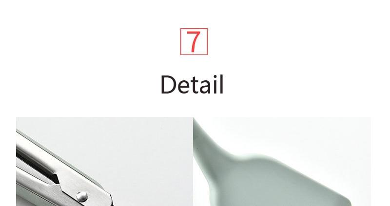 9/10/12PCS Silicone Cooking Utensils Set Non-stick Spatula Shovel Wooden Handle Cooking Tools Set With Storage Box Kitchen Tools