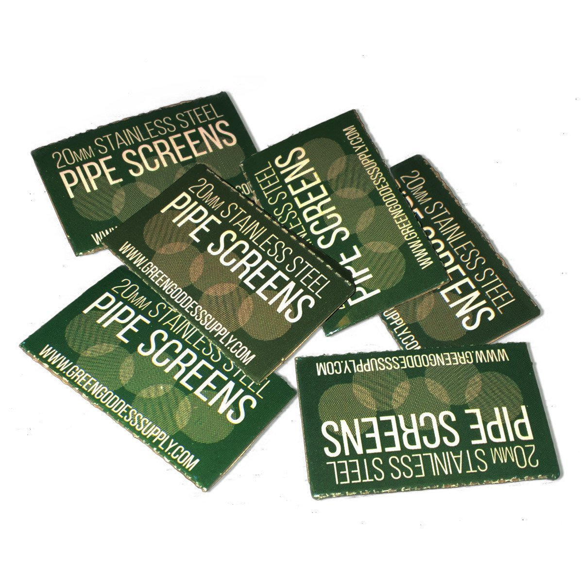 20mm Stainless Steel Pipe Screens - 50 Pack